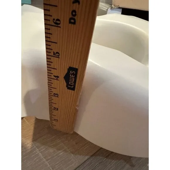 MCKESSON RAISED TOILET SEAT LIGHTWEIGHT NEW MAX WEIGHT 300 LBS